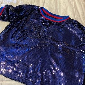 Brand new sequin top